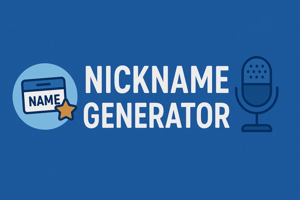 Nickname Generator